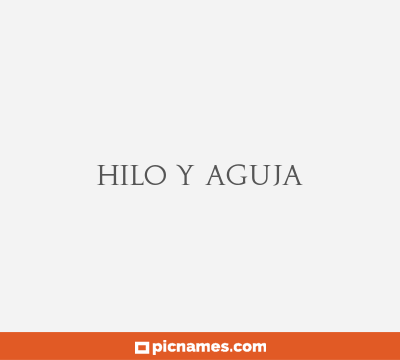 Hilo y aguja